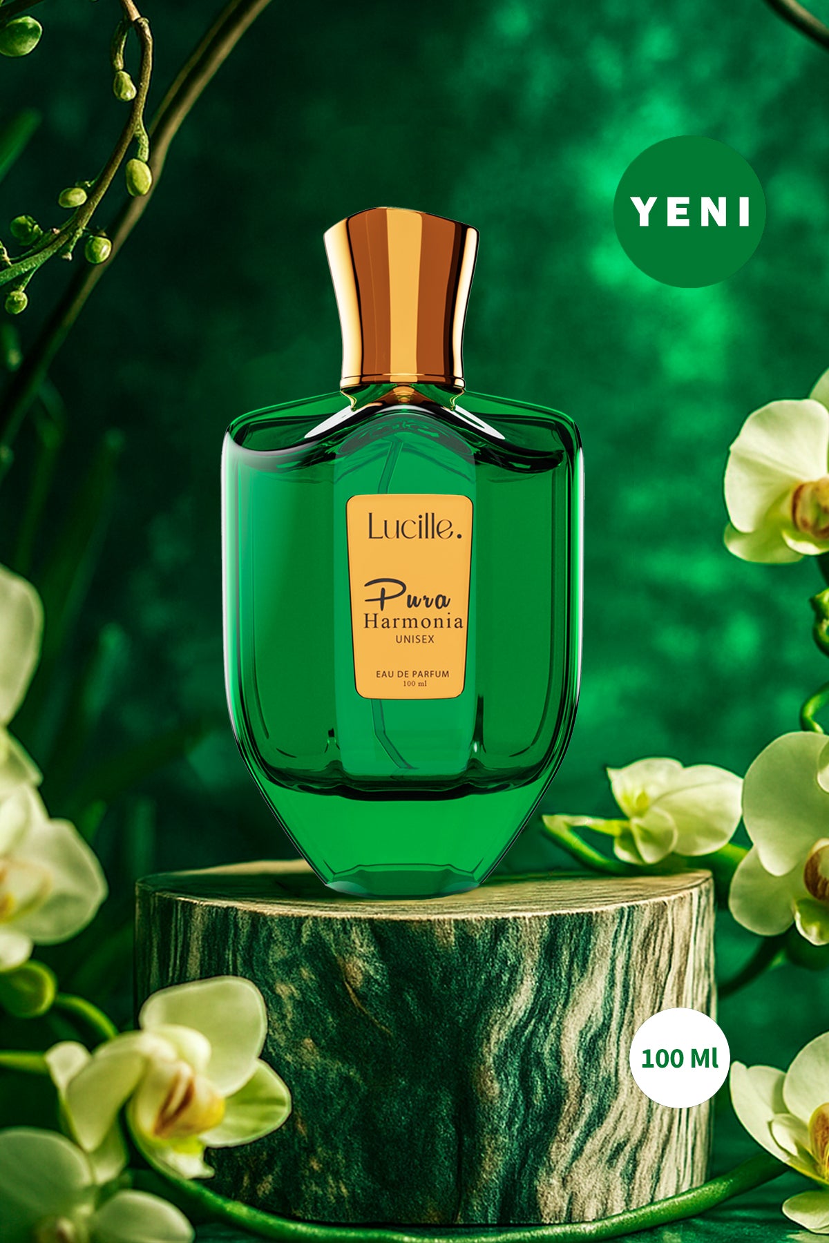 Lucille Pura Harmonia Özel Kutusunda 100 Ml Edp Unisex Parfümü Çiçeksi Koku - Esans Kalıcı Koku