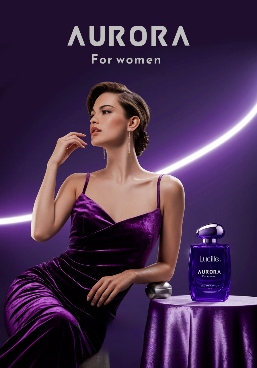Lucille Aurora Özel Kutusunda 100 ML EDP Unisex Parfümü Fresh Koku - Esans Kalıcı Koku