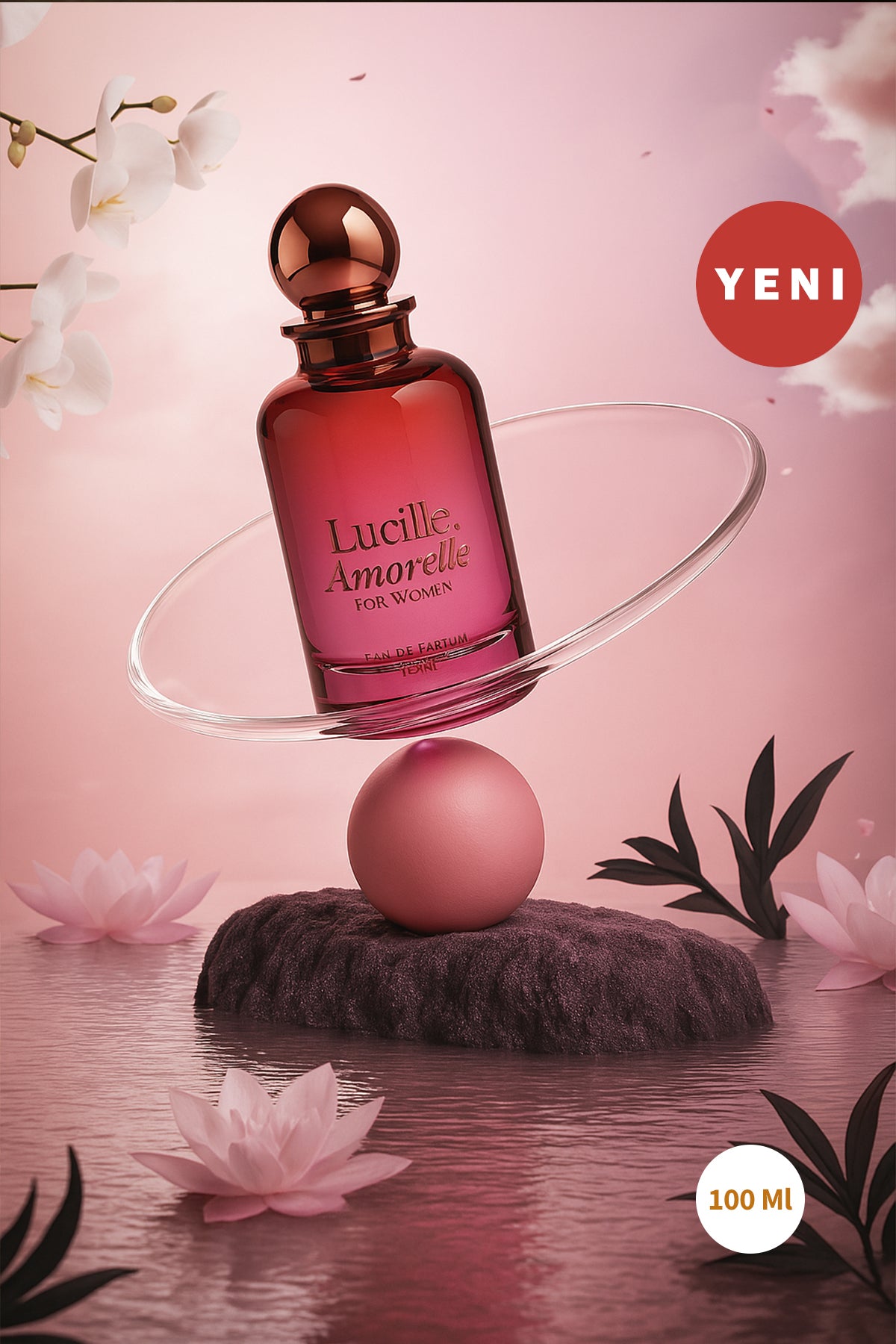 Lucille Amorelle Özel Kutusunda 100 ML EDP Kadın Çiçeksi Koku