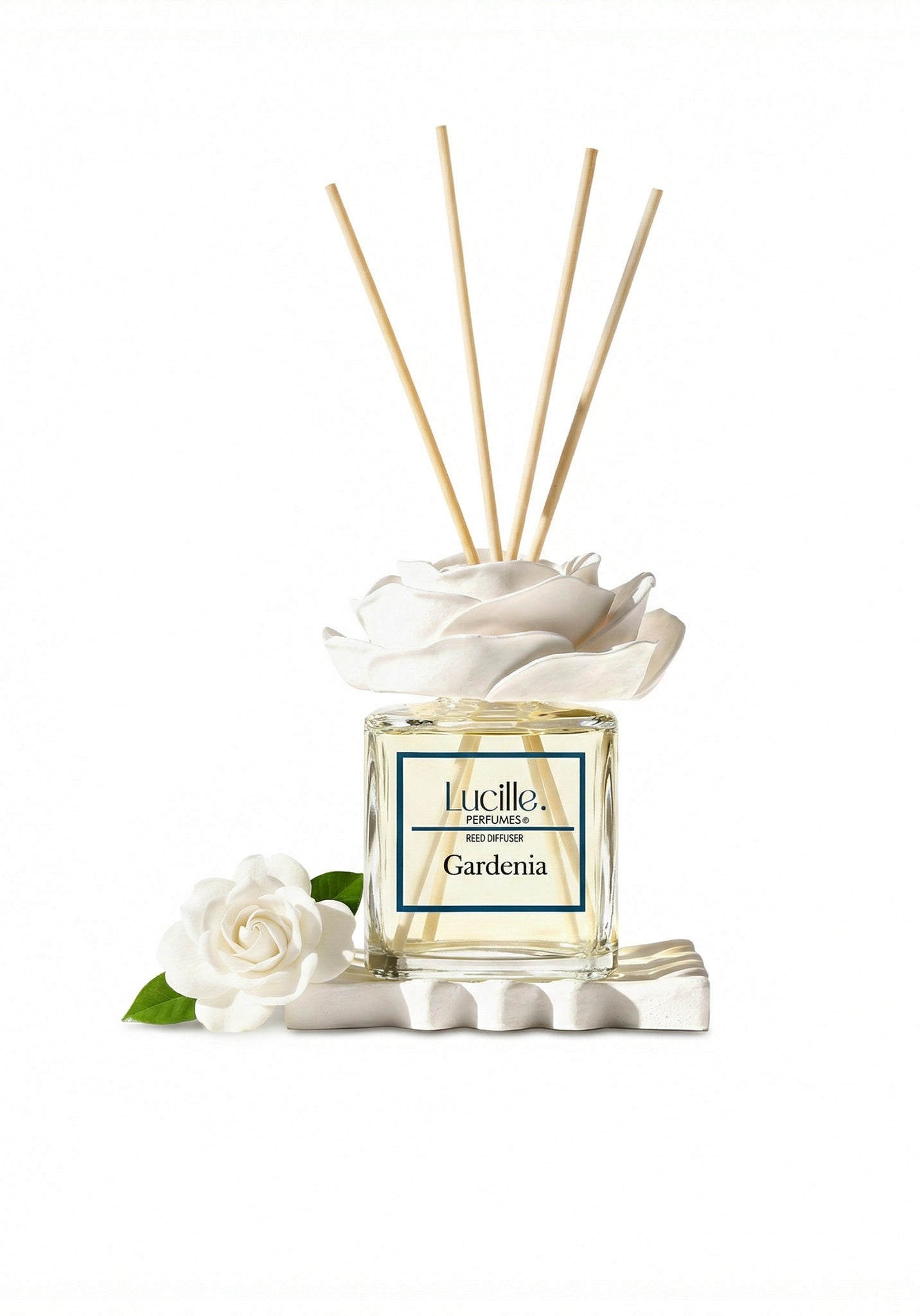 Lucille Gardenia – Aydınlık ve Temiz Bir Ev Hissi | Orijinal Esanslı Oda Kokusu 200 ml