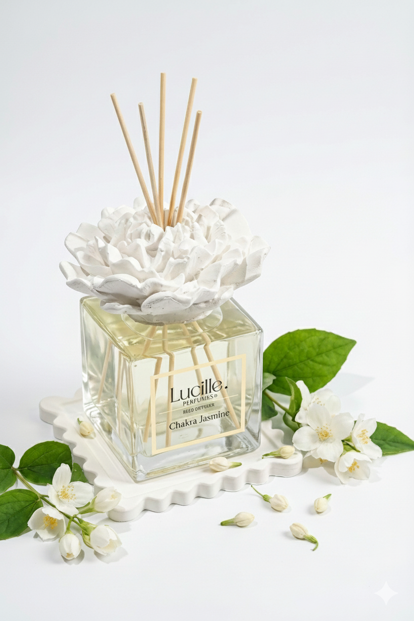 Lucille Jasmine – Temizliğin Çiçek Hali | Orijinal Esanslı Oda Kokusu 500 ml
