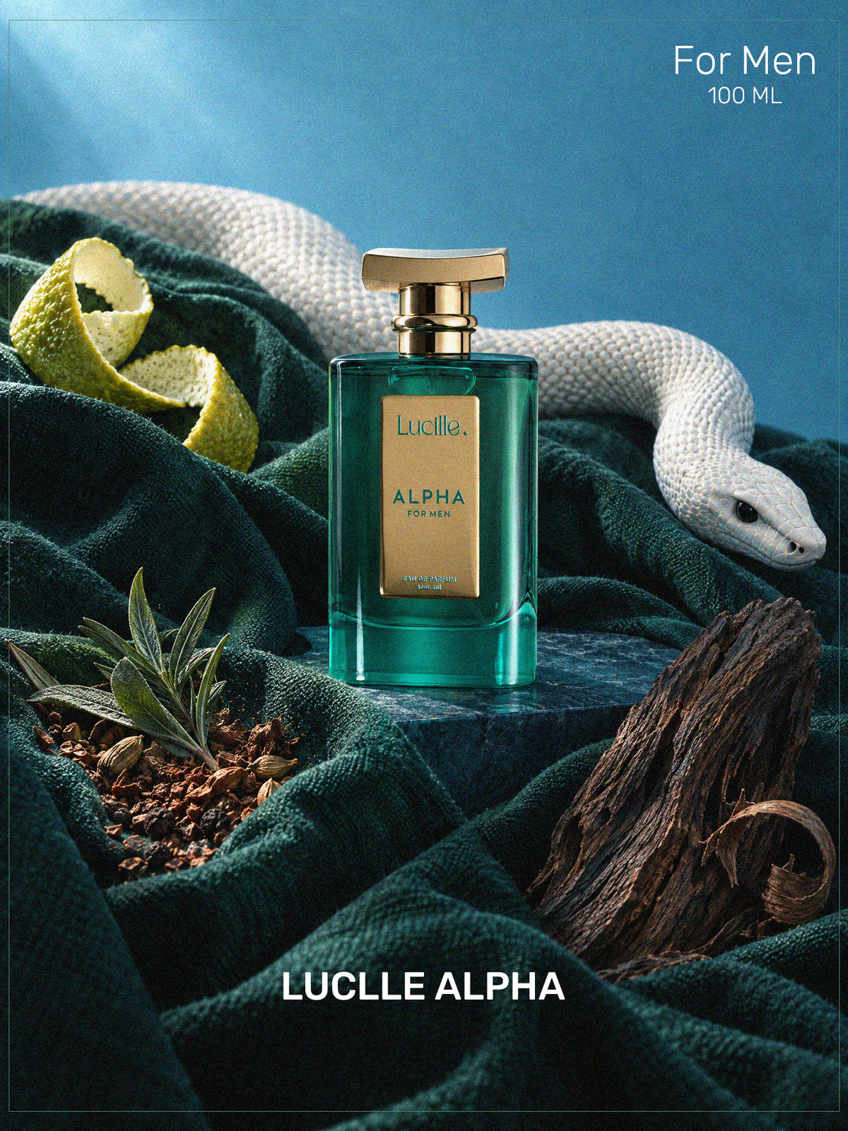 عطر Lucille Alpha للرجال 100 مل EDP