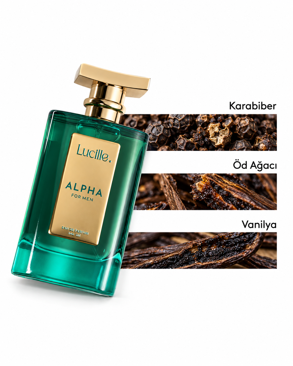 عطر Lucille Alpha للرجال 100 مل EDP