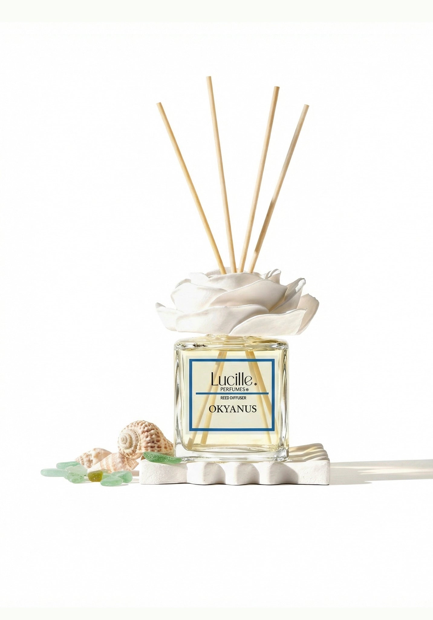 Lucille Okyanus – Ferahlığın ve Özgür Nefesin Kokusu | Orijinal Esanslı Oda Kokusu | 200 ml
