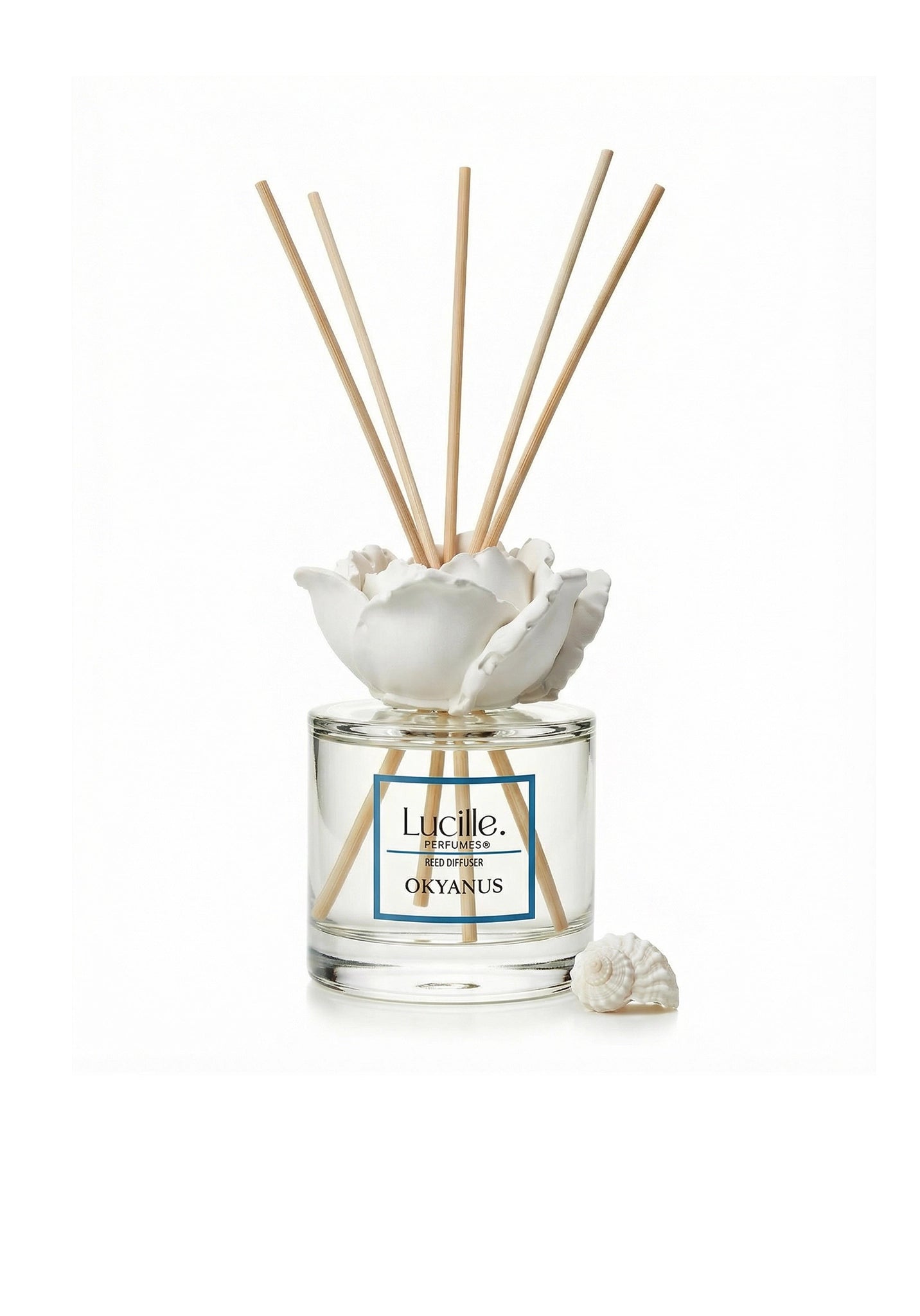 Lucille Okyanus – Ferahlığın ve Özgür Nefesin Kokusu | Orijinal Esanslı Oda Kokusu | 130 ml
