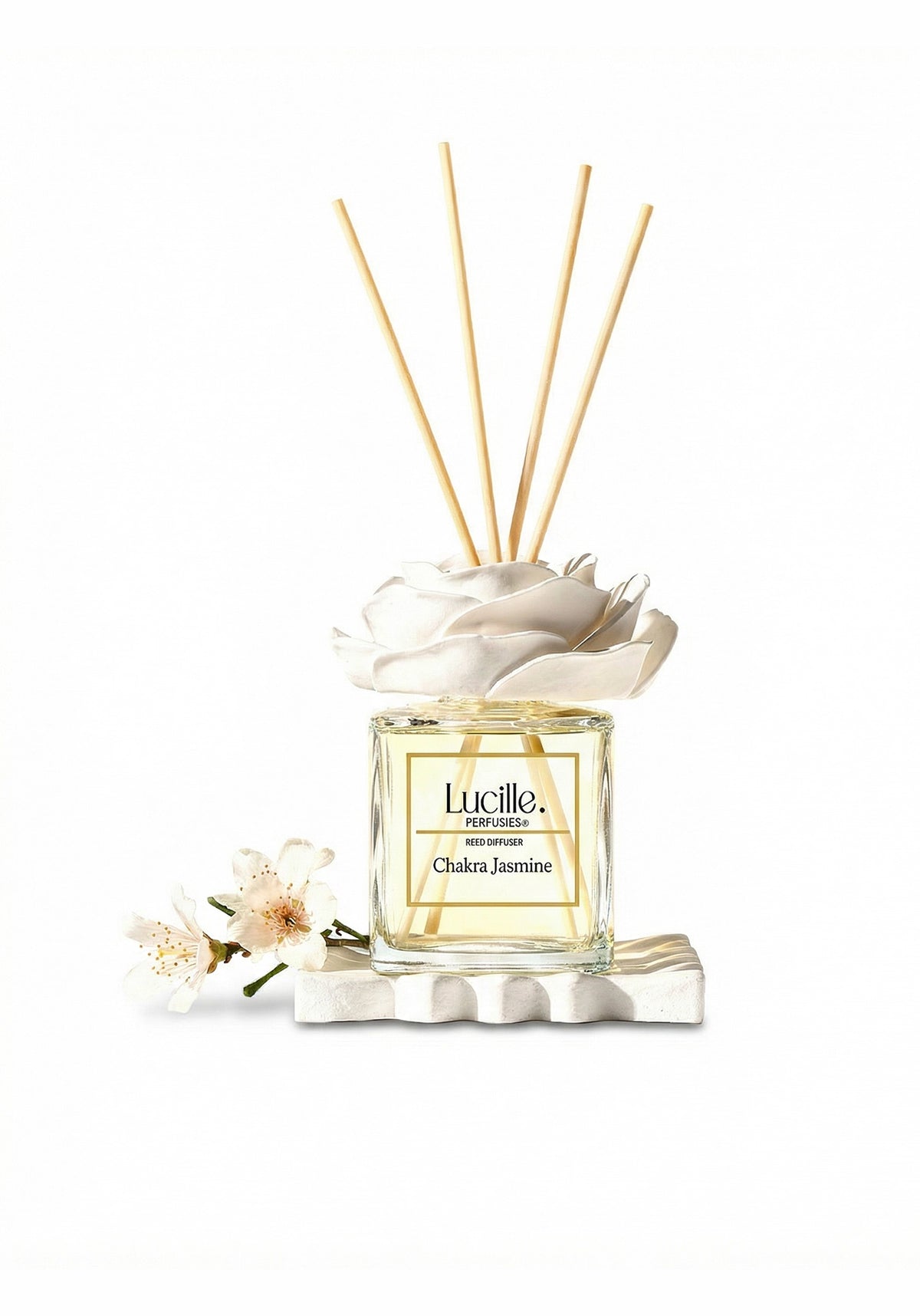 Lucille Jasmine – Temizliğin Çiçek Hali | Orijinal Esanslı Oda Kokusu 200 ml