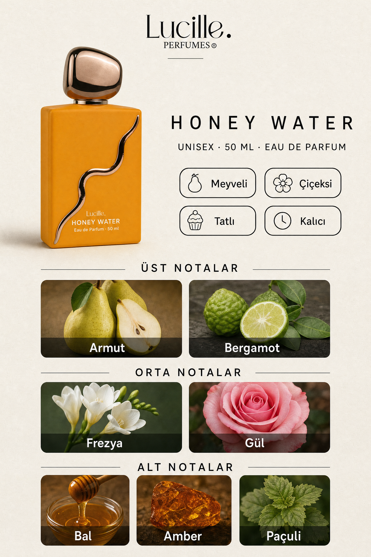 Honey Water Eau de Parfum 50 ml