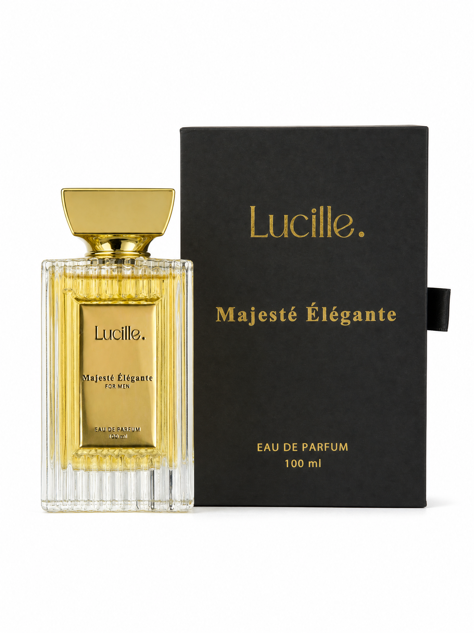Lucille Majeste Elegante Erkek Parfümü - Aromatik & Odunsu | 100 ML EDP | Uzun Süre Kalıcı