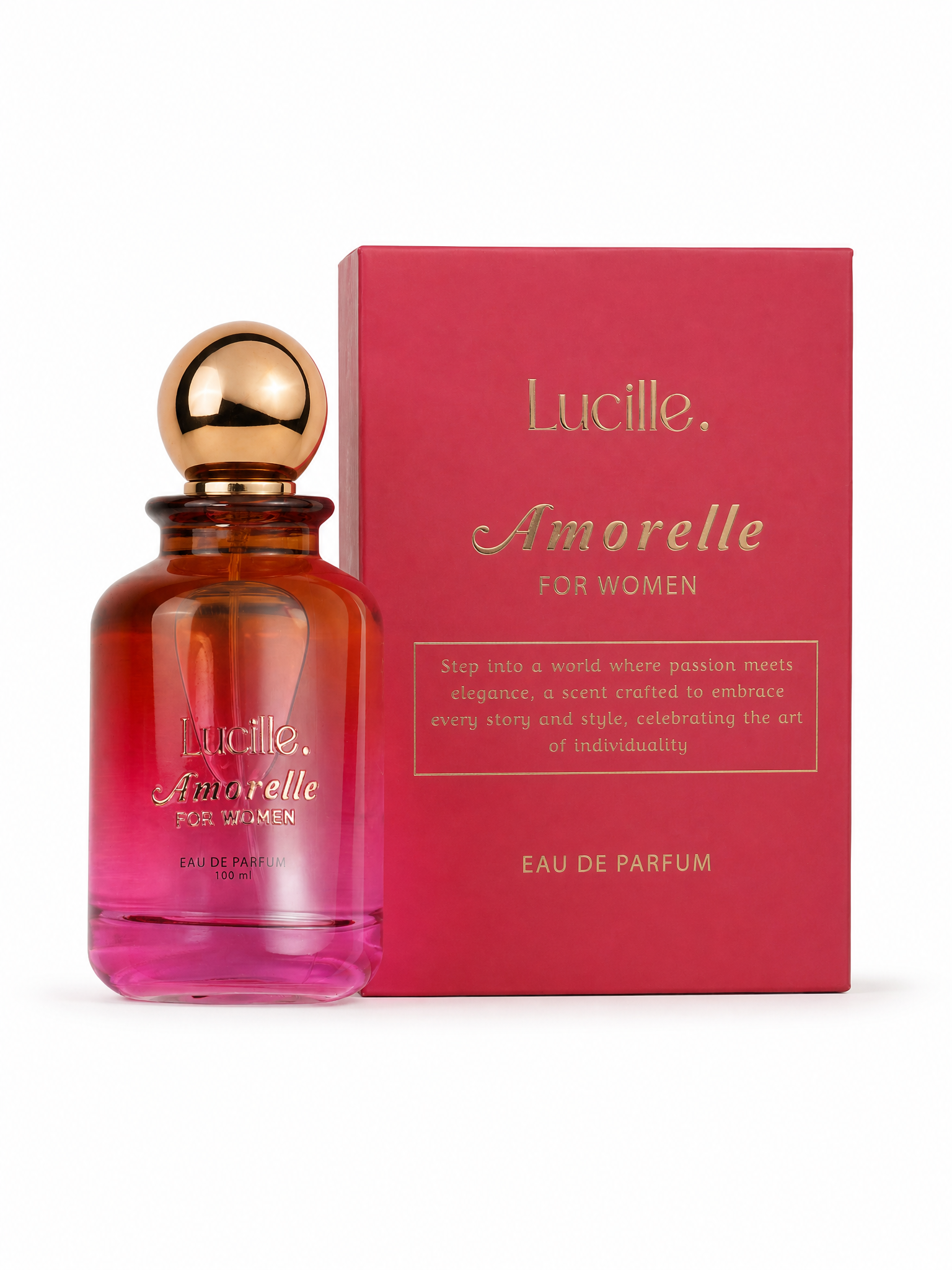 Lucille Amorelle Kadın Parfümü – Çiçeksi & Ferah Koku | 100 ML EDP | Uzun Süre Kalıcı