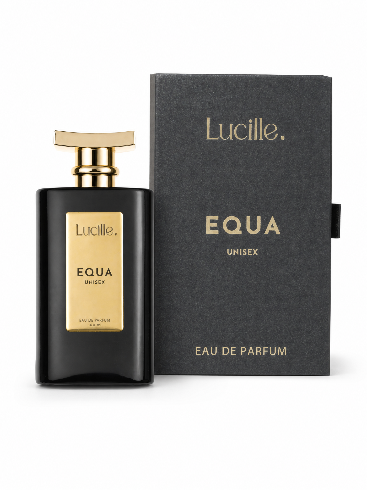 Lucille Equa Unisex Parfüm – Safran & Çikolata Dokunuşlu Baharatlı Koku | 100 ML EDP | Yoğun & Kalıcı