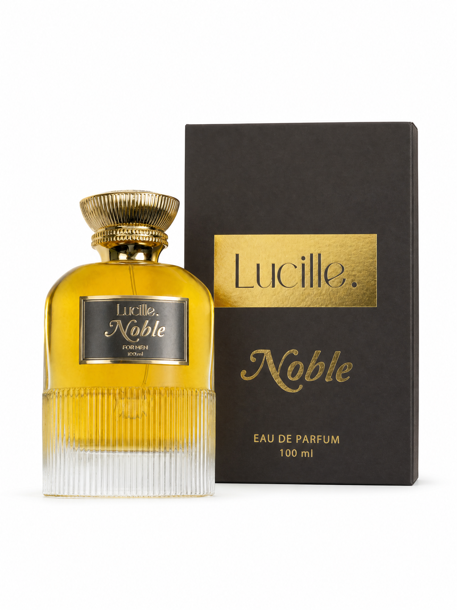 Lucille Noble Erkek Parfümü - Aromatik & Tatlı Dokunuşlu | 100 ML EDP | Uzun Süre Kalıcı