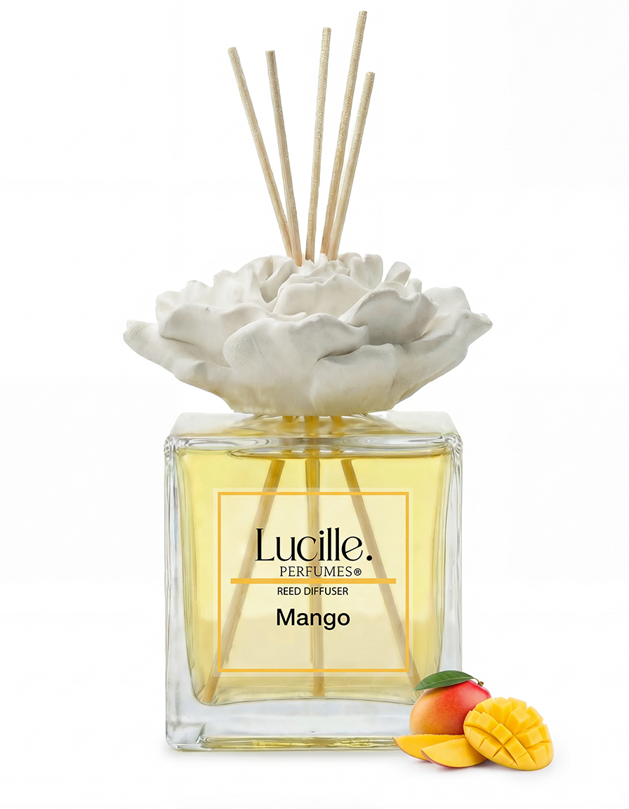 Lucille Mango – Güneşin ve Egzotiğin Uyumu | Orijinal Esanslı Oda Kokusu 500 ml