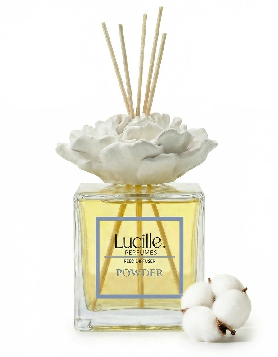 Lucille Powder – Huzurun Yumuşak Dokunuşu | Orijinal Esanslı Oda Kokusu 500 ml