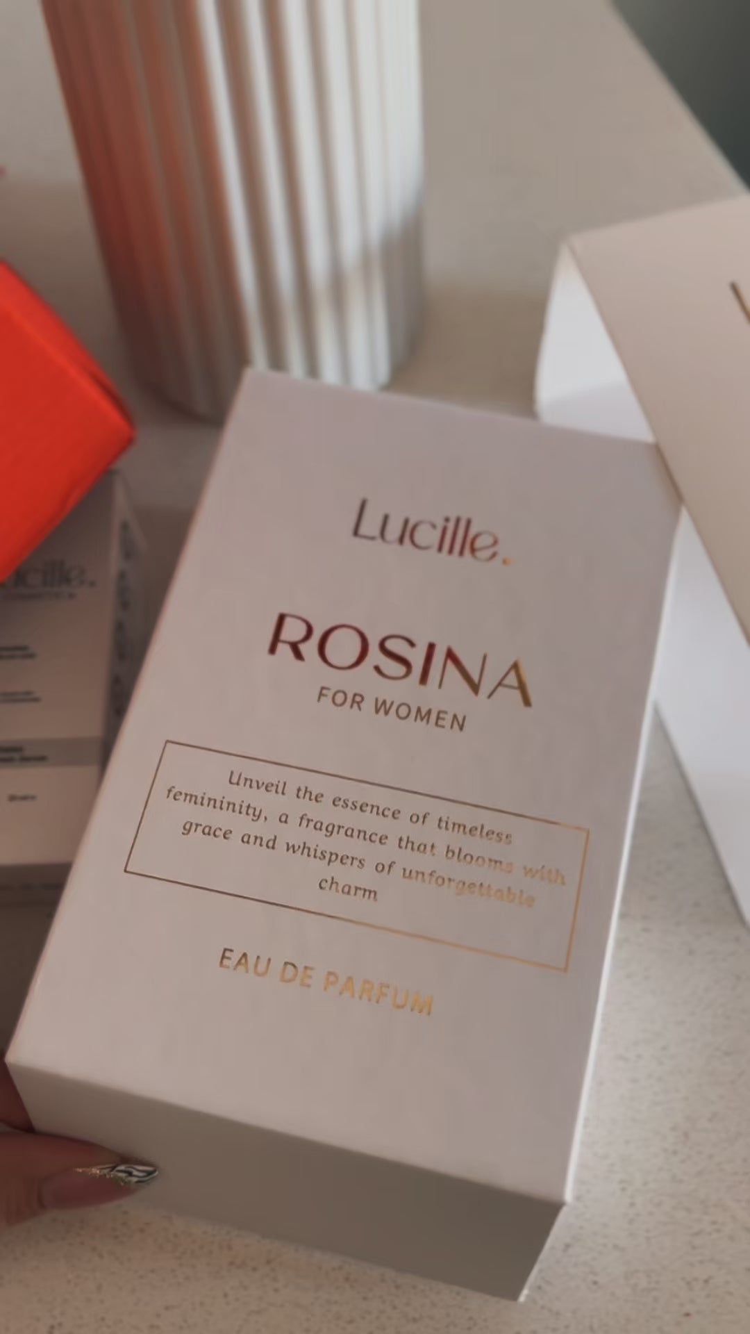 Load video: Lucille Rosina Women's Perfume 100 ml EDP