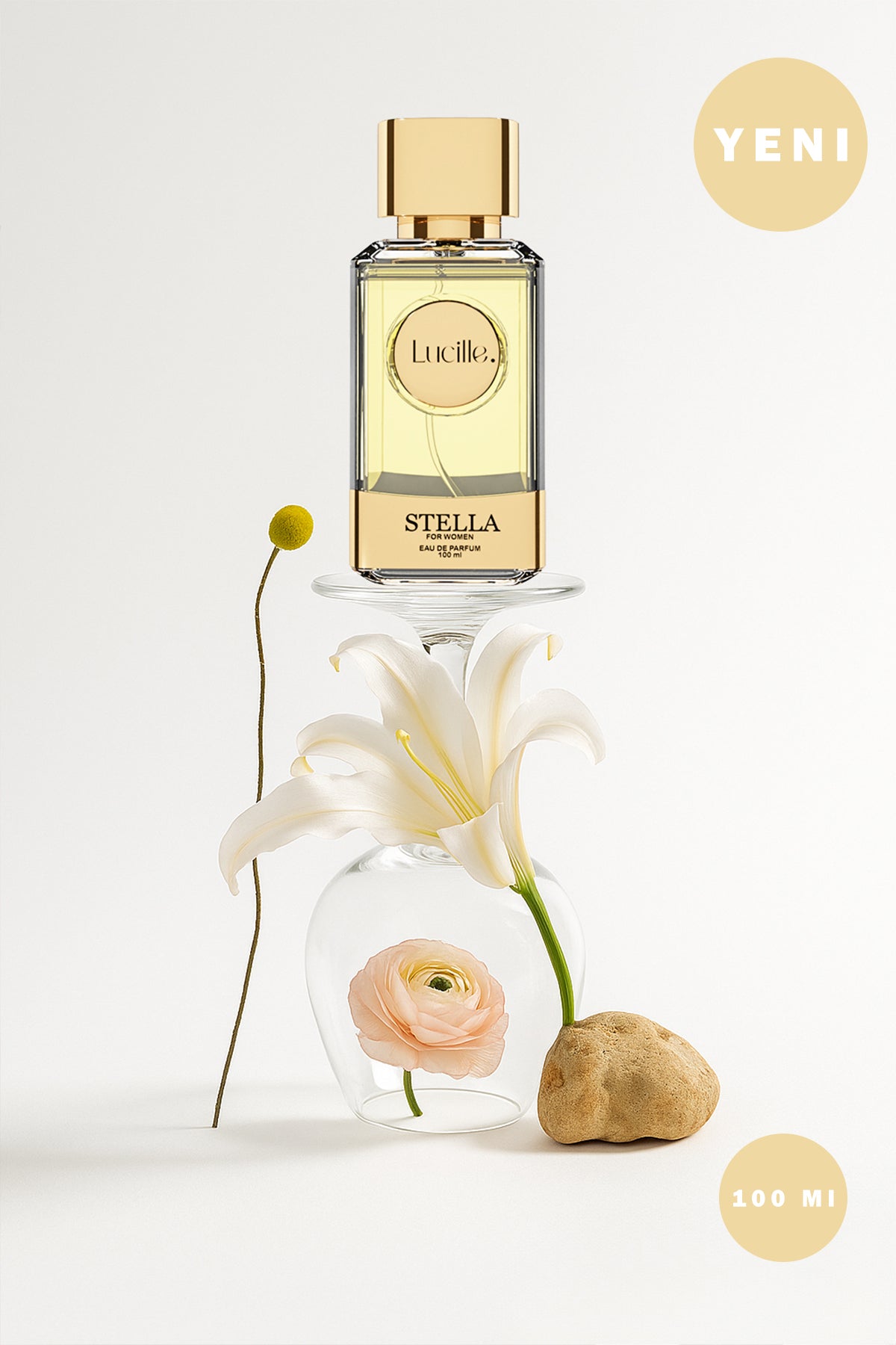 Lucille Stella Özel Kutusunda 100 ML EDP Kadın Parfümü Aromatik Koku - Esans Kalıcı Koku